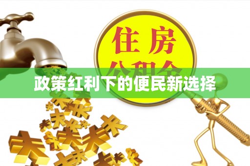 任丘政策红利下的便民新选择