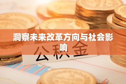 任丘洞察未来改革方向与社会影响
