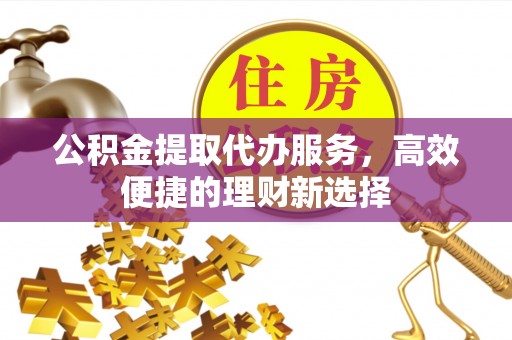 任丘公积金提取代办服务，高效便捷的理财新选择